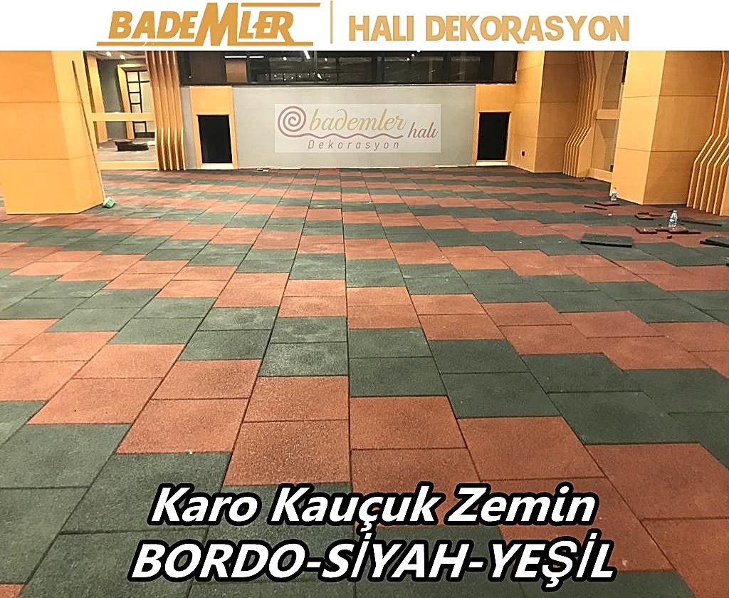 Karo Kauçuk Zemin Kaplama İstanbul Dış mekan Kauçuk kaplama Çocuk Parkı Spor salonu darbe emici fitness salonu kauçuk zemin kaplama