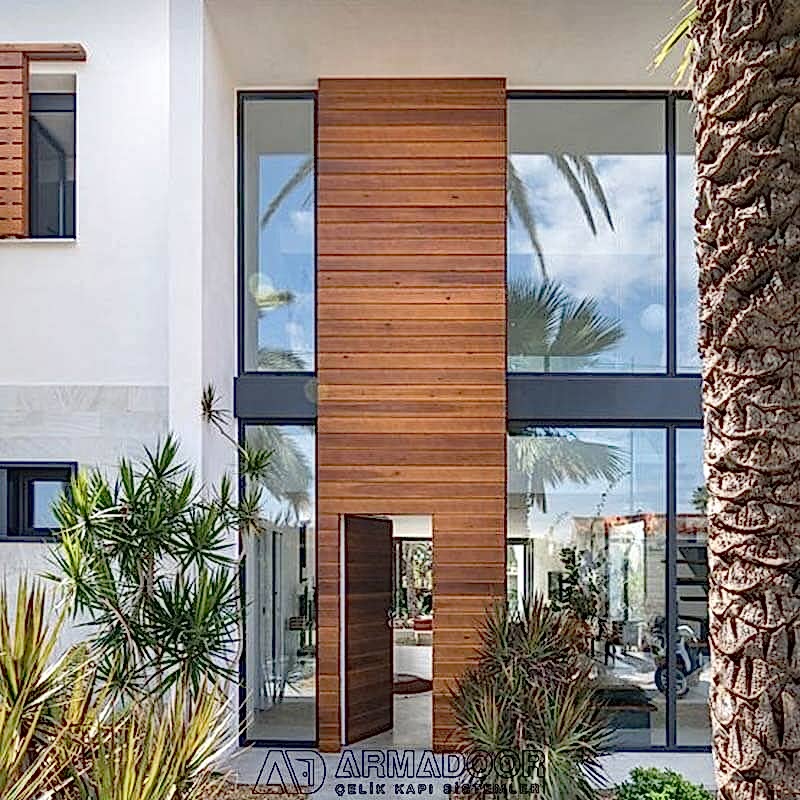 Pivot Çelik Kapı Sistemleri Villa Kapı Modelleri pivot kapı