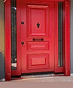 izmir villa kapısı